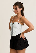 Billie Bustier Top-White