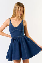 Misty Denim Dress