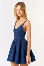 Misty Denim Dress
