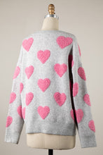Silver Heart Sweater