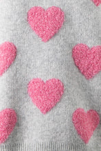 Silver Heart Sweater