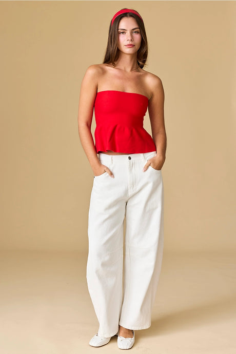 Ellie Strapless Top