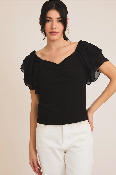 Nikki Top-Black
