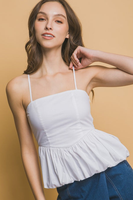 Trista Top-White