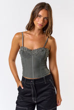 Lacy Bustier Top