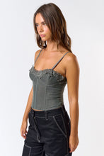 Lacy Bustier Top