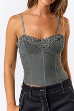 Lacy Bustier Top