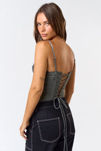 Lacy Bustier Top