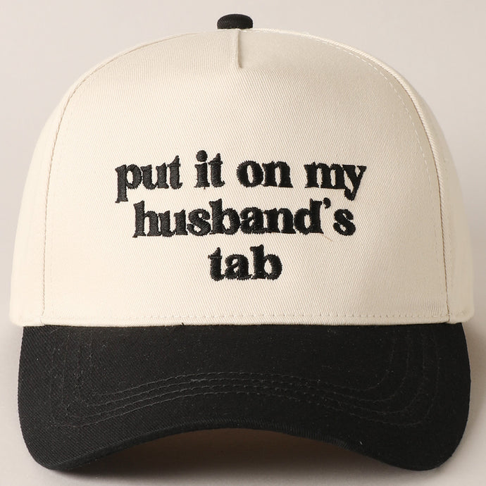 Husband’s Tab Hat-Black