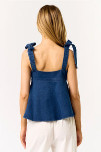 Patsy Denim Top