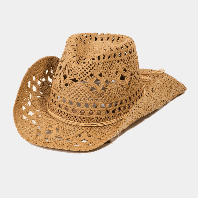 Julia Straw Hat-Khaki