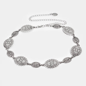 Miley Chain Belt-Silver