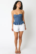 Elora Denim Top