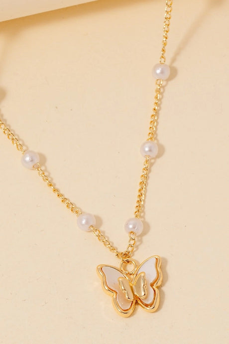 Belle Butterfly Necklace