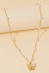 Belle Butterfly Necklace