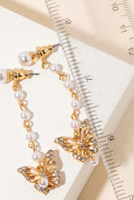 Pearl Butterfly Earrings