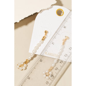 Pearl Flower Earrings