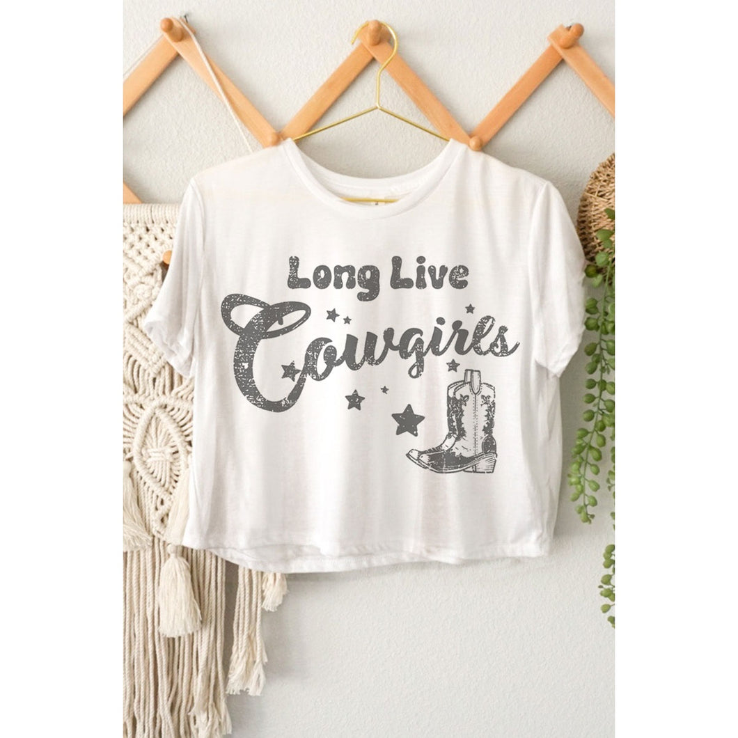 Long Live Cowgirls Tee