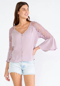 Clea Top-Lavender