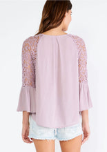 FINAL SALE Clea Top-Lavender