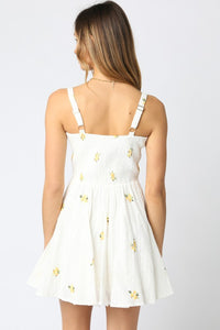 Indigo Floral Dress