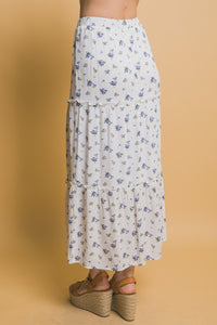 Fiona Maxi Skirt-Floral