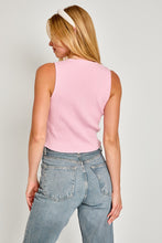 Bianca Bow Top-Pink