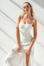 Sara Midi Dress-White