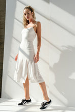 Sara Midi Dress-White