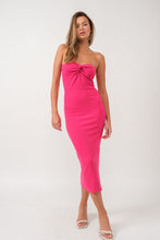 FINAL SALE Layla Midi Dress-Pink