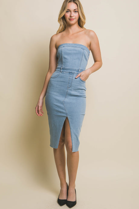 FINAL SALE Sandy Denim Dress