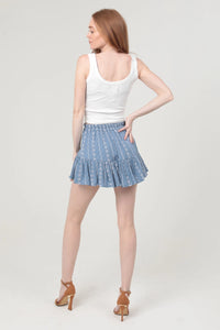 Pilar Skort-Blue