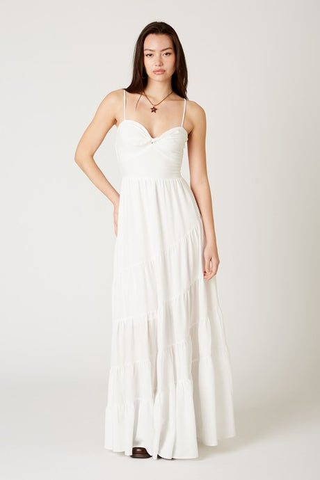 Jules Maxi Dress-White