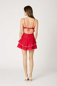 Giselle Dress-Red