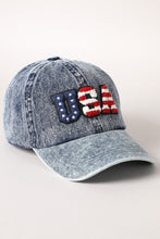 USA Dark Denim Hat