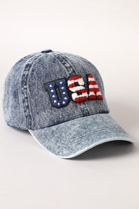 USA Dark Denim Hat