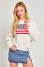 Oversized Flag Sweater