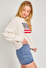 Oversized Flag Sweater