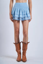 Heather Skirt-Blue