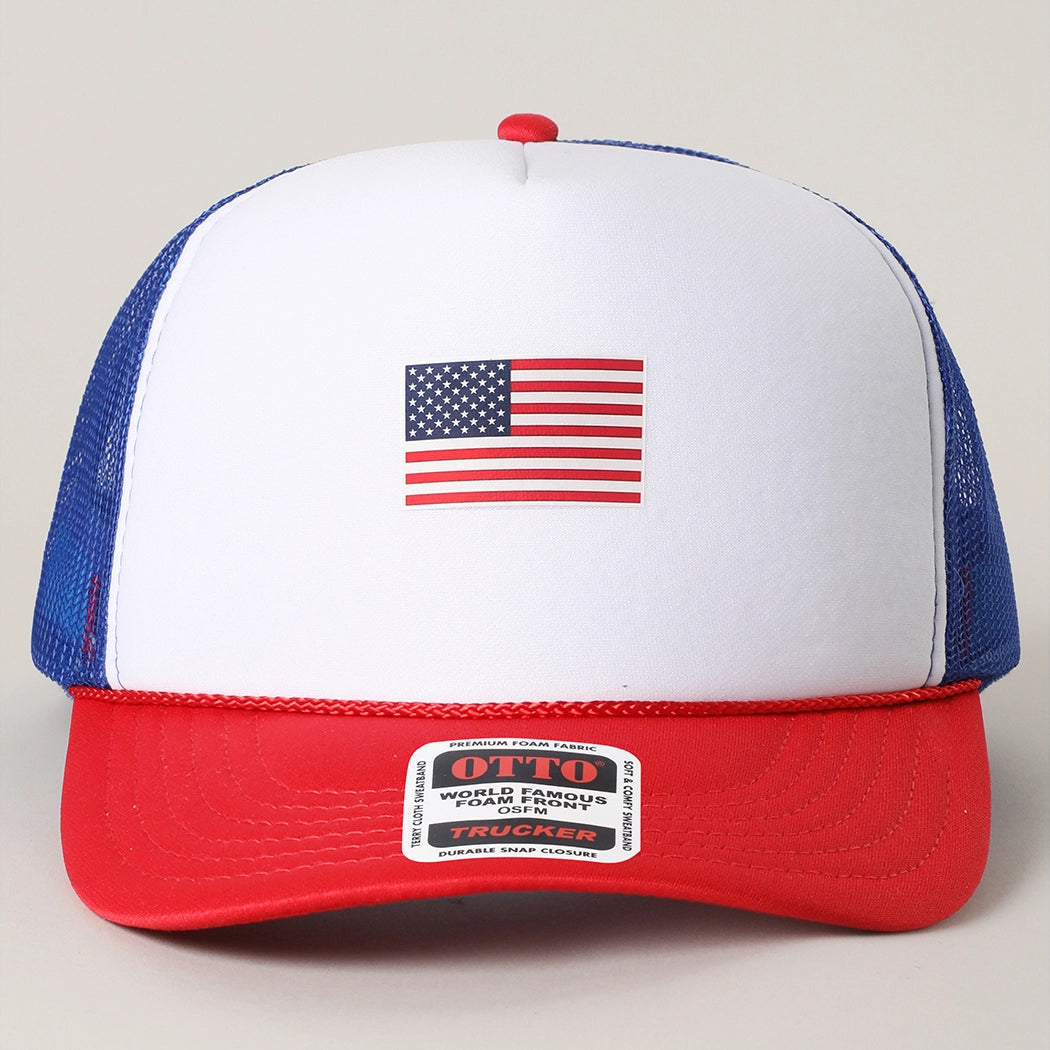Mini Flag Trucker Hat