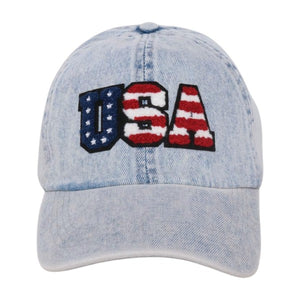 USA Light Denim Hat