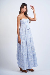 Lacie Maxi Dress-Blue