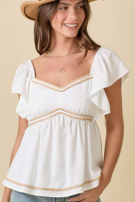 Miranda Blouse-Ivory