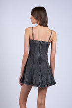 Kimberly Denim Dress-Black