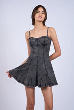 Kimberly Denim Dress-Black