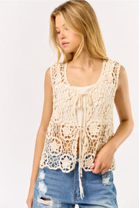 Cara Crochet Top