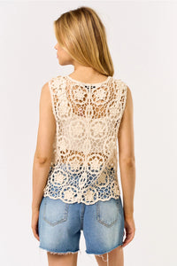 Cara Crochet Top