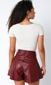 Carolyn Top-Beige