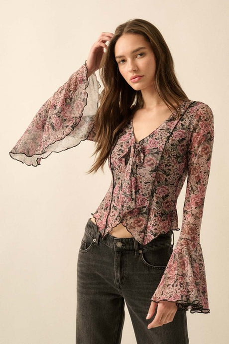 Malia Floral Top