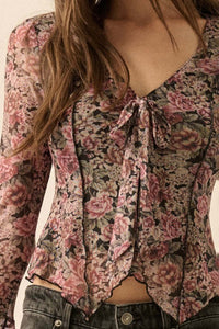 Malia Floral Top